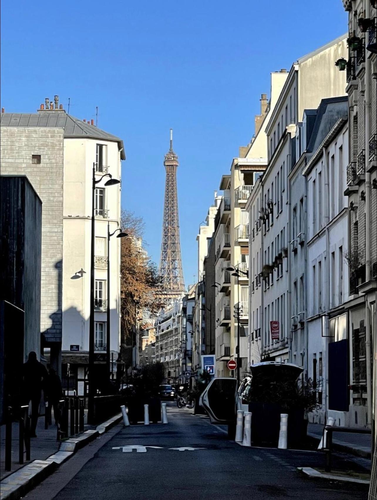 Eiffel Tour Cosy Chesterfield Párizs Kültér fotó